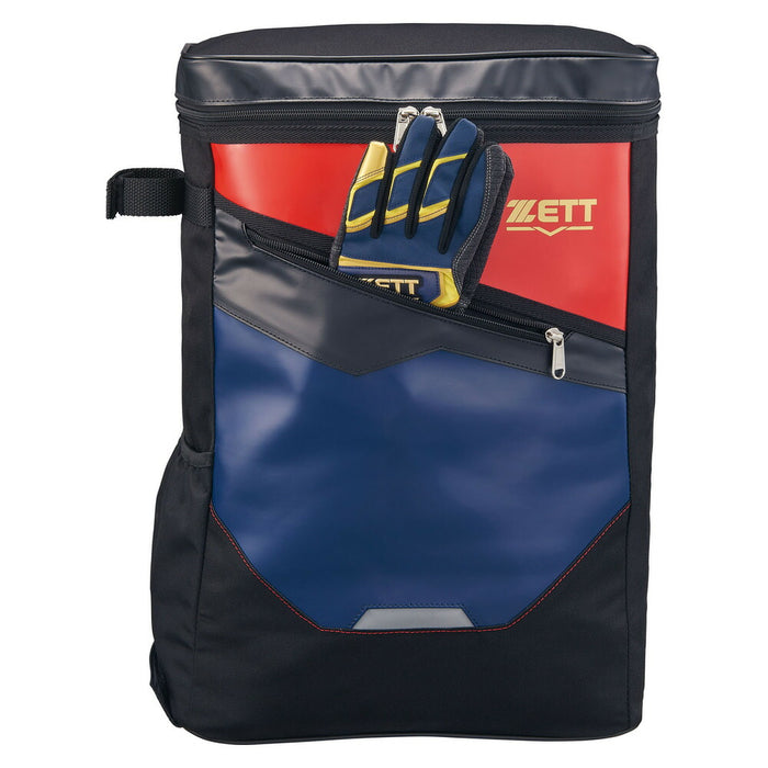 ZETTゼット野球ジュニア少年用デイパックバックパック試合練習トレーニングバット収納可能BA1523H