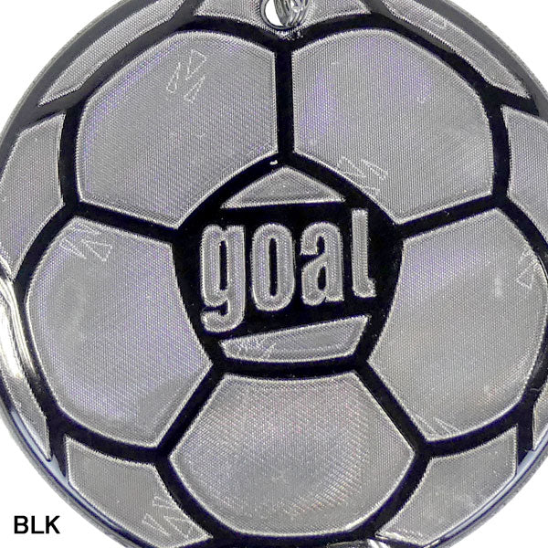 【ショップ限定エントリーでさらに+9倍】【ネコポス対応可】BALLERボーラーリフレクターキーホルダーサッカーボールデザイン高機能反射素材