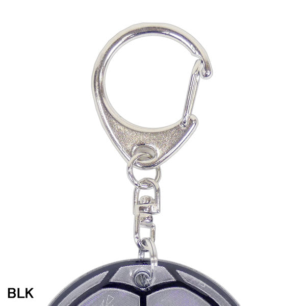 【ショップ限定エントリーでさらに+9倍】【ネコポス対応可】BALLERボーラーリフレクターキーホルダーサッカーボールデザイン高機能反射素材