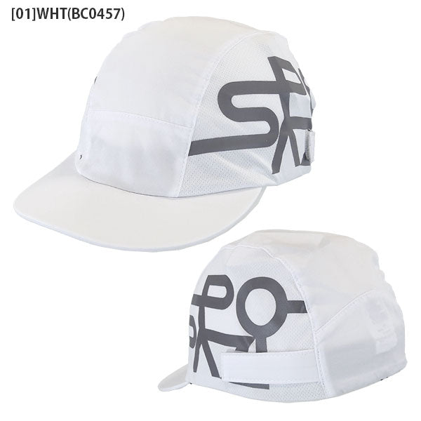 【ネコポス送料無料】スパッツィオSpazioJr.ロゴキャップCP-0054サッカーフットサル帽子接触冷感給水速乾UVケア熱中症予防子供用