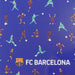 【ネコポス対応可】FCバルセロナエンブレム下敷きBCN88054サッカーラ・リーガサポーターグッズ文房具