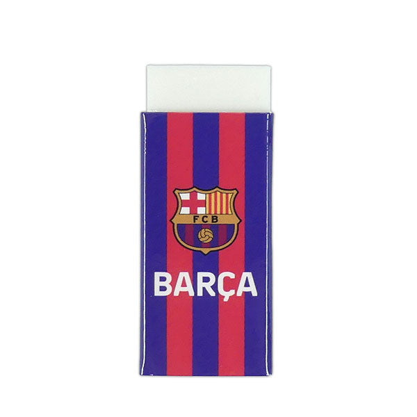 【ネコポス対応可】バルセロナオフィシャルFCB消しゴム2個セットBCN88056サッカーサポーターグッズ文房具