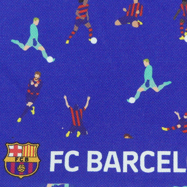 【ネコポス対応可】バルセロナオフィシャルFCBフラットポーチBCN88063サッカーサポーターグッズ小物入れ