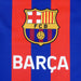 【ネコポス対応可】FCバルセロナオフィシャルナップザックBCN88066サッカーラ・リーガジムサックマルチバッグサポーターグッズ