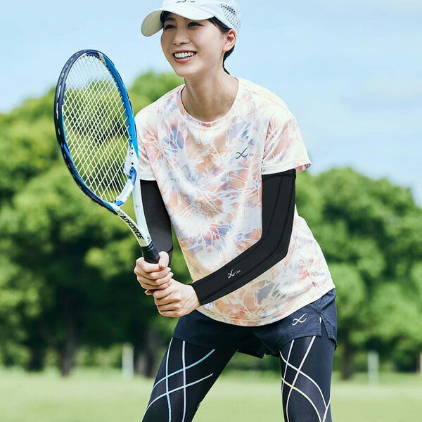 【ネコポス送料無料】ワコールCWXメンズレディーススポーツウェアーアクセサリーアームサポーター左腕用BCR002