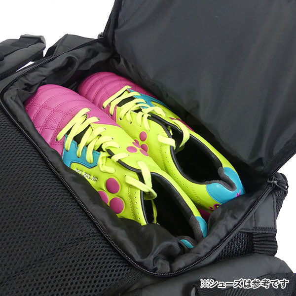 スパッツィオSPAZIOマルチデイバッグBG0119サッカーフットサルバックパックリュックサックシューズポケット付き