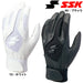 【ショップ限定エントリーでさらに+9倍】【ネコポス送料無料】エスエスケイSSKバッティンググローブBG3004W両手用野球バッティング用手袋