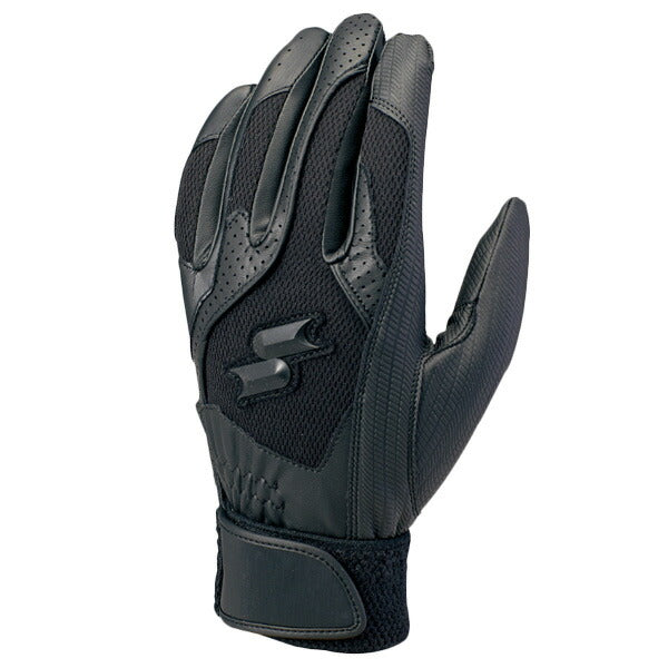 【ショップ限定エントリーでさらに+9倍】【ネコポス送料無料】エスエスケイSSKバッティンググローブBG3004W両手用野球バッティング用手袋