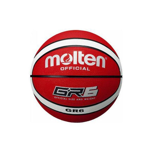 モルテンウィメンズバスケットボールゴムGR6BGR6RW6号レッドタイ製中国製