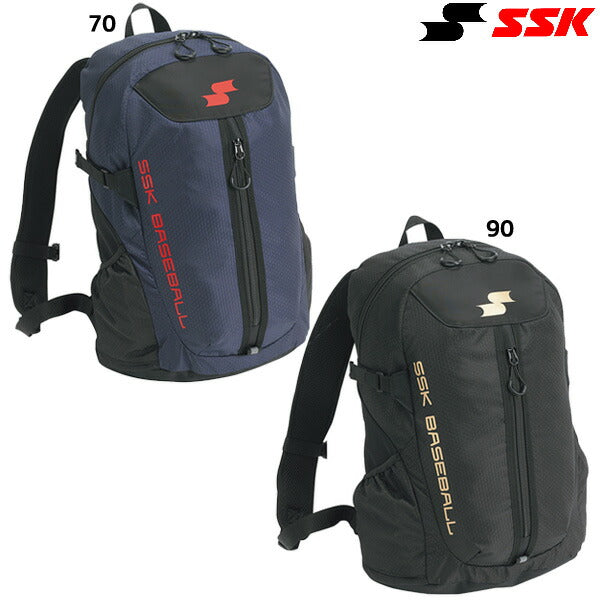 エスエスケイSSK野球バッグジュニアバックパック25LBJ1021バット収納付きリュックサック少年練習