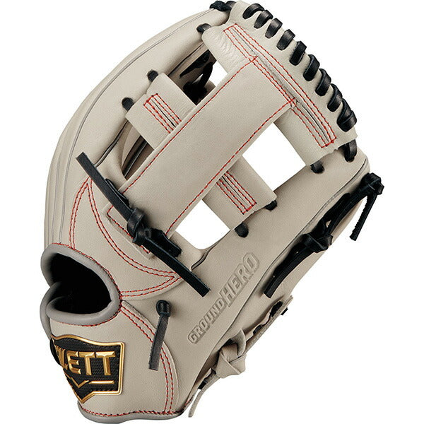 ゼットZETT野球ジュニア軟式グラブ少年グランドヒーローオールラウンド用サイズS26SSBJG762620