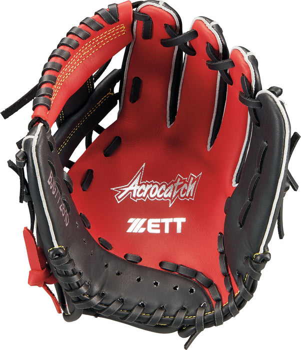 ZETTゼットジュニア野球少年軟式グラブグローブアクロキャッチオールラウンド用BJG772610