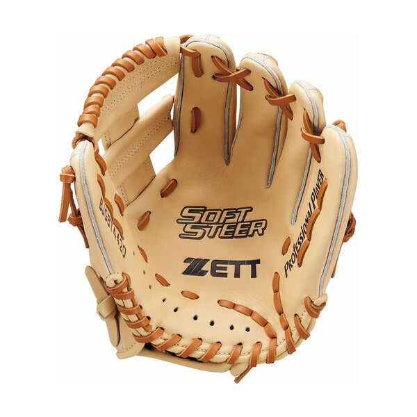 【ショップ限定エントリーでさらに+9倍】ゼットZETT野球軟式ジュニアグローブソフトステアBJGB74420-2