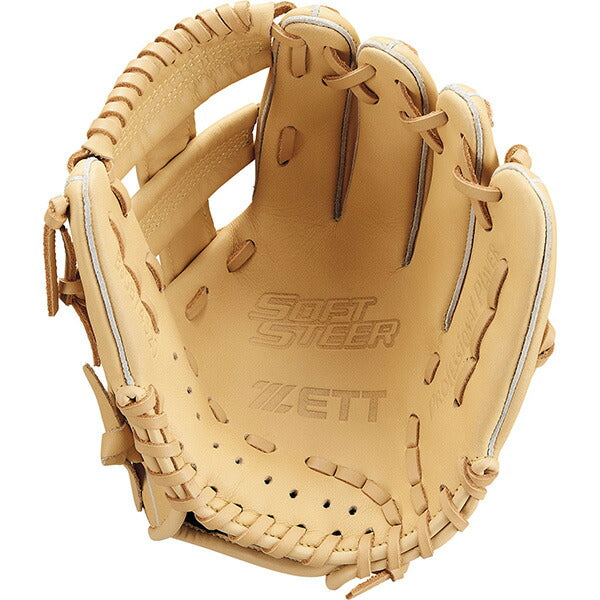 【ショップ限定エントリーでさらに+9倍】ゼットZETT野球少年軟式グラブジュニアソフトステアシリーズオールラウンド用サイズS25SSBJGB74520