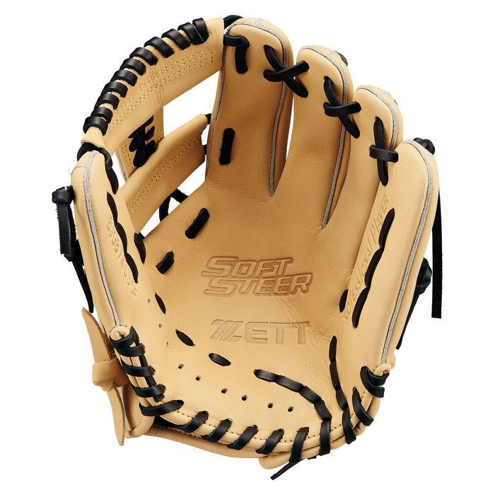 ZETTゼット野球ジュニア少年軟式グローブグラブソフトステアシリーズオールラウンド用BJGB74530F