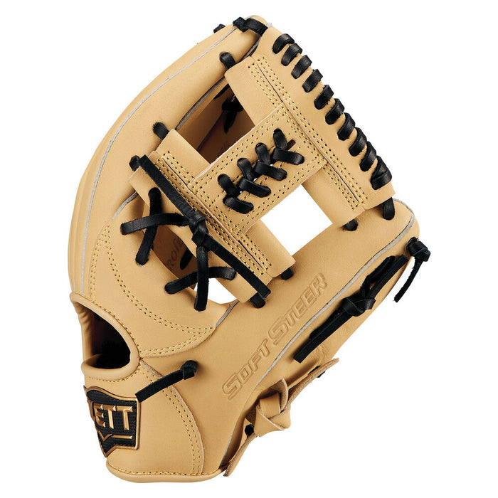 ZETTゼット野球ジュニア少年軟式グローブグラブソフトステアシリーズオールラウンド用BJGB74530F