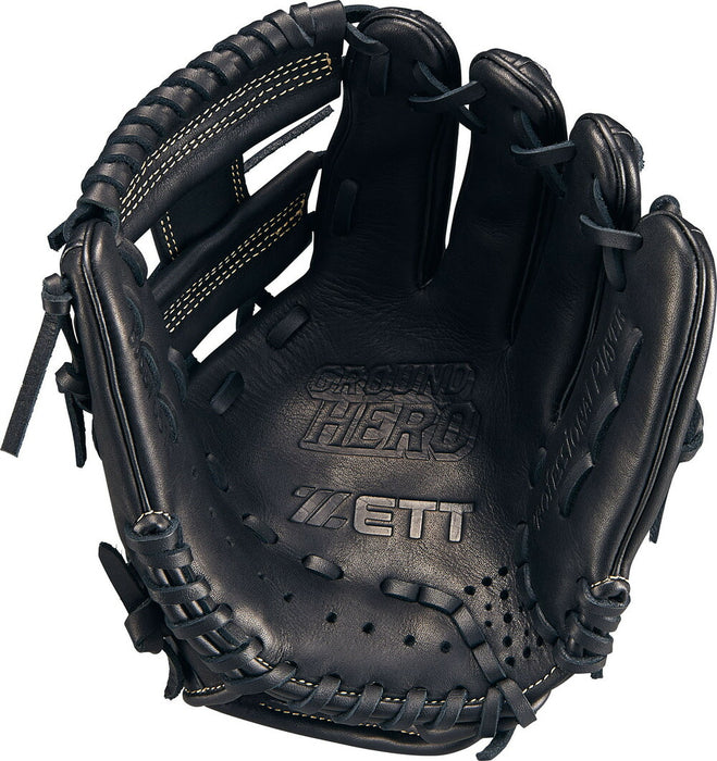 【ショップ限定エントリーでさらに+9倍】ZETTゼット野球少年軟式グラブグローブグランドヒーローシリーズオールラウンド用BJGB76515