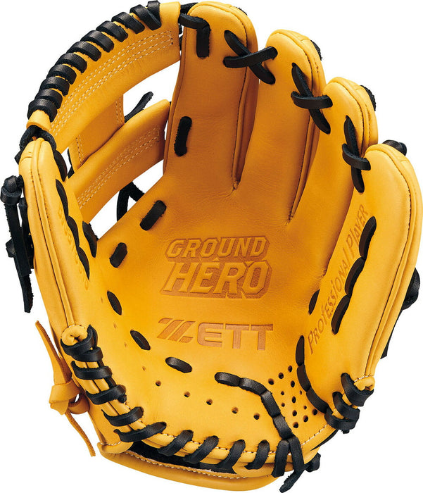 【ショップ限定エントリーでさらに+9倍】ZETTゼット野球少年軟式グラブグローブグランドヒーローシリーズオールラウンド用BJGB76515