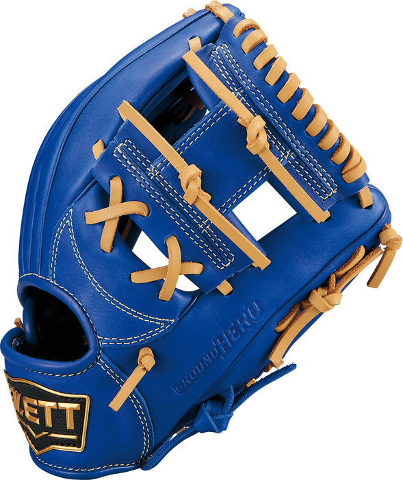 ZETTゼット野球少年軟式グラブグランドヒーローシリーズオールラウンド用BJGB76515F