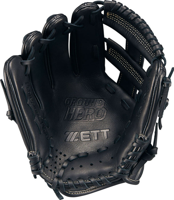 ZETTゼット野球少年軟式グラブグローブグランドヒーローシリーズオールラウンド用BJGB76525
