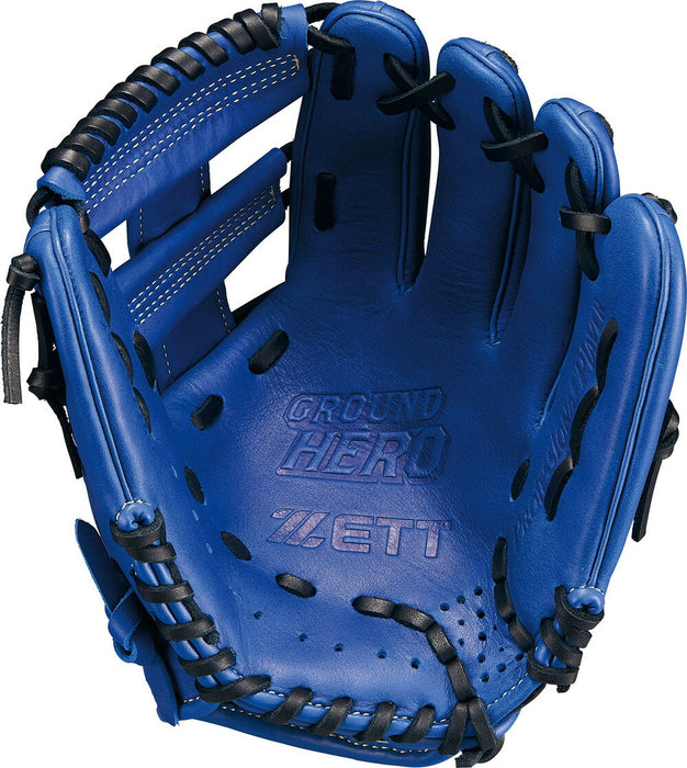 ZETTゼット野球少年軟式グラブグランドヒーローシリーズオールラウンド用BJGB76525F