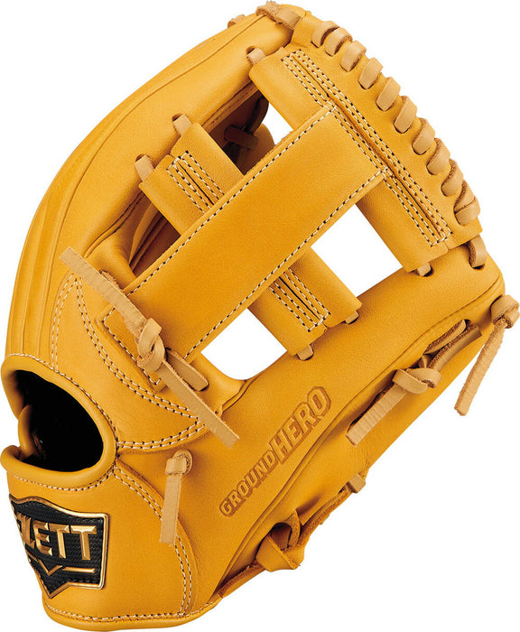 ZETTゼット野球少年軟式グラブグランドヒーローシリーズオールラウンド用BJGB76525F