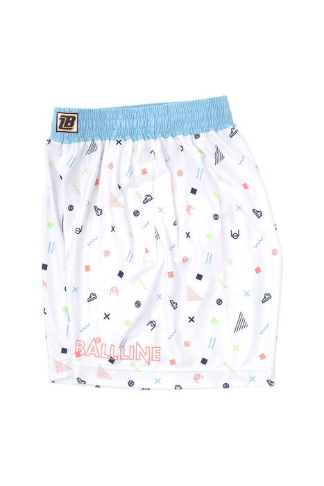 オンザコートバスケットボールゲームパンツ昇華バギーパンツショートパンツメンズレディースBL-7741