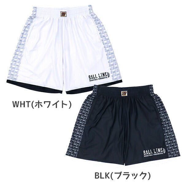 オンザコートバスケットボールゲームパンツ昇華バギーパンツハーフパンツショートパンツメンズレディース昇華