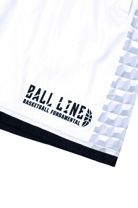 オンザコートバスケットボールゲームパンツ昇華バギーパンツハーフパンツショートパンツメンズレディース昇華