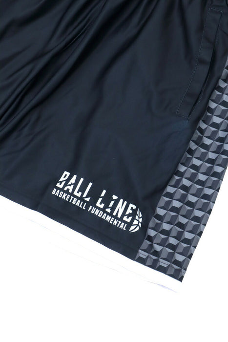 オンザコートバスケットボールゲームパンツ昇華バギーパンツハーフパンツショートパンツメンズレディース昇華