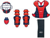 ZETTゼット野球ジュニア少年軟式少年ゴムソフト用キャッチャー防具4点セットマスクプロテクターレガーツ専用袋付きBL8330A