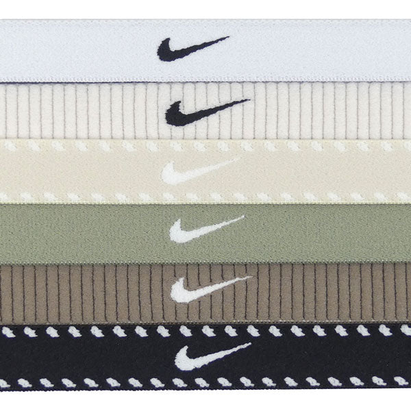 【ネコポス対応可】ナイキNIKEフレックスクラシックヘッドバンド6本セットBN2003サッカーフットサルヘアバンド大人用6本組