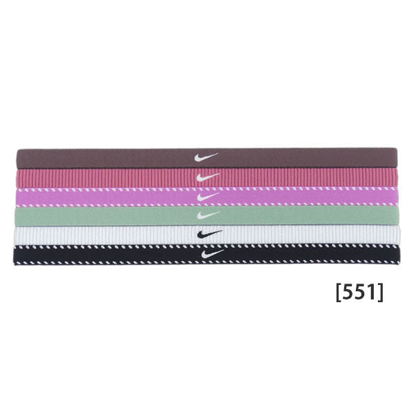 【ネコポス対応可】ナイキNIKEフレックスクラシックヘッドバンド6本セットBN2003サッカーフットサルヘアバンド大人用6本組