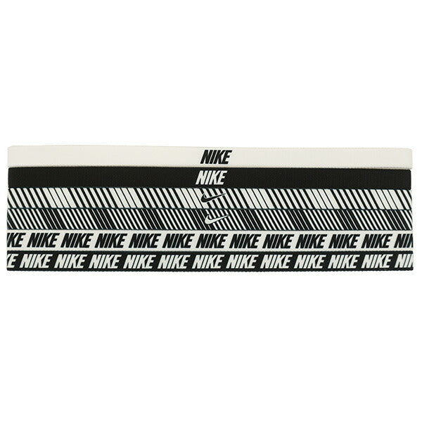 【ショップ限定エントリーでさらに+9倍】【ネコポス送料無料】ナイキNIKEフレックスクラシックヘッドバンド6本入りBN2006-189サッカーフットサル髪留めブラックホワイト