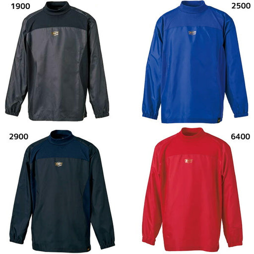 【ショップ限定エントリーでさらに+9倍】【ネコポス送料無料】ゼットZETTジュニア野球子供用長袖ハイネック防風軽量トレーニングジャケットピステウィンドブレーカーBO215WJA