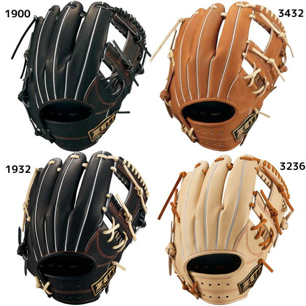 ゼットZETT野球硬式グローブグラブネオステイタス24BPGB12410N遊撃手用今宮選手タイプ右投げ