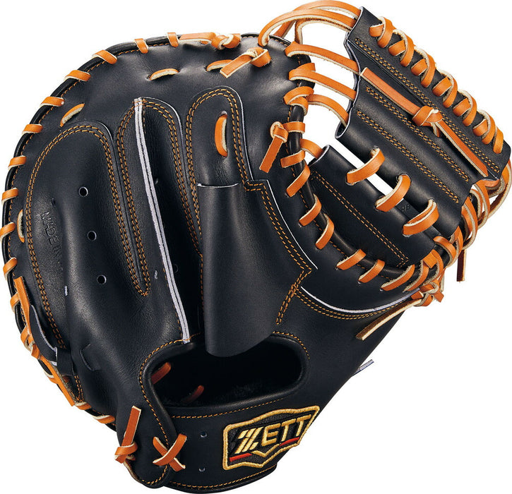 【ショップ限定エントリーでさらに+9倍】ZETTゼット野球硬式キャッチャーミットプロステイタスシリーズ捕手用森タイプBPROCM960G