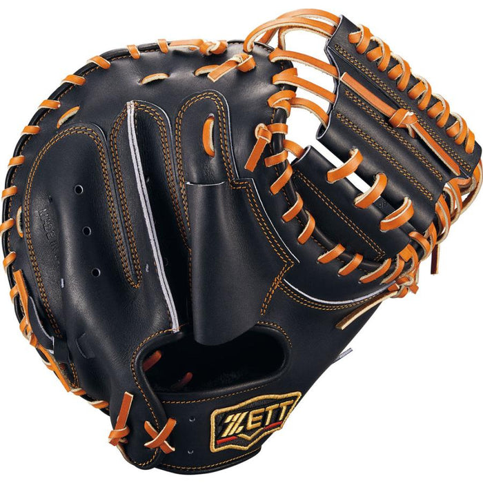 【ショップ限定エントリーでさらに+9倍】ZETTゼット野球硬式キャッチャーミットプロステイタスシリーズ捕手用森タイプBPROCM960G