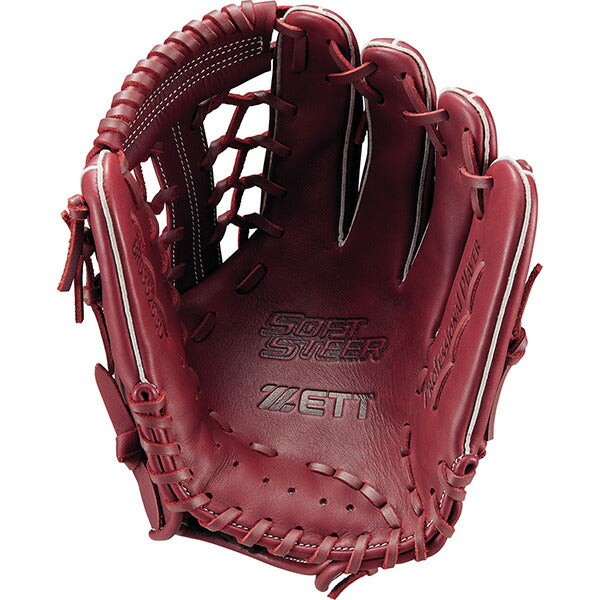 ゼットZETT野球軟式グラブソフトステア526SSサイズ5BRG352630内野外野オールラウンド