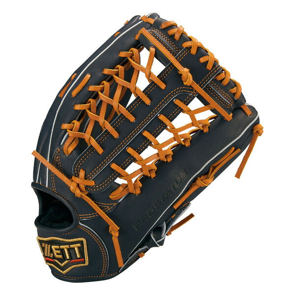 【名入れ刺繍＆型出し無料！】野球軟式グラブ外野手用プロステイタスゼットZETTグラブ右投用サイズ9試合BRGB30277