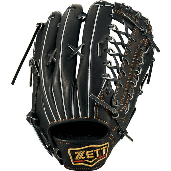 【名入れ刺繍＆型出し無料！】野球軟式グラブ外野手用プロステイタスゼットZETTグラブ右投用サイズ9試合BRGB30277