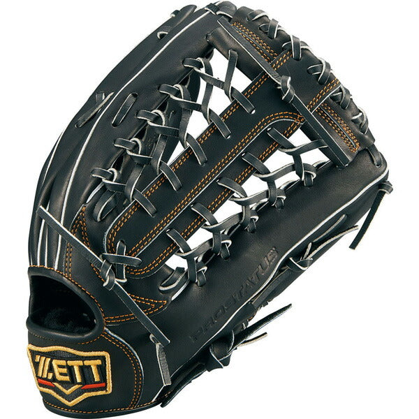 【名入れ刺繍＆型出し無料！】野球軟式グラブ外野手用プロステイタスゼットZETTグラブ右投用サイズ9試合BRGB30277