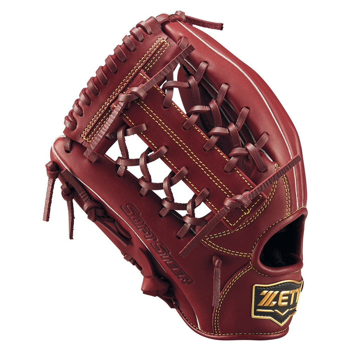 ZETTゼット野球軟式グラブグローブソフトステアシリーズオールラウンド用BRGB35530F