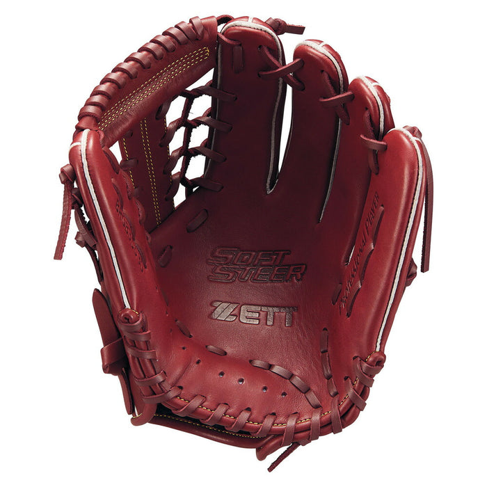 ZETTゼット野球軟式グラブグローブソフトステアシリーズオールラウンド用BRGB35530F
