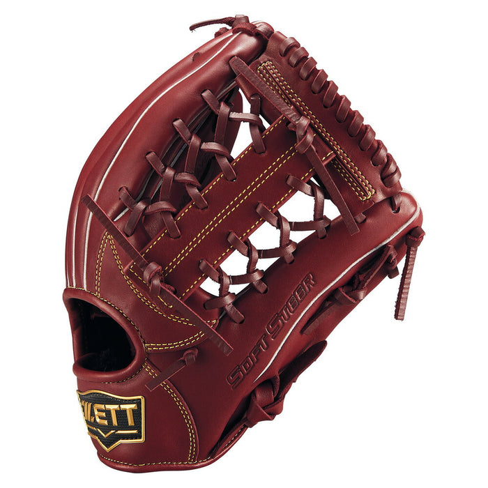 ZETTゼット野球軟式グラブグローブソフトステアシリーズオールラウンド用BRGB35530F