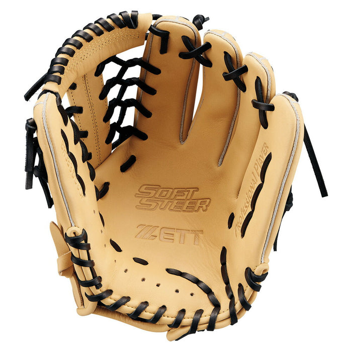 ZETTゼット野球軟式グラブグローブソフトステアシリーズオールラウンド用BRGB35530F