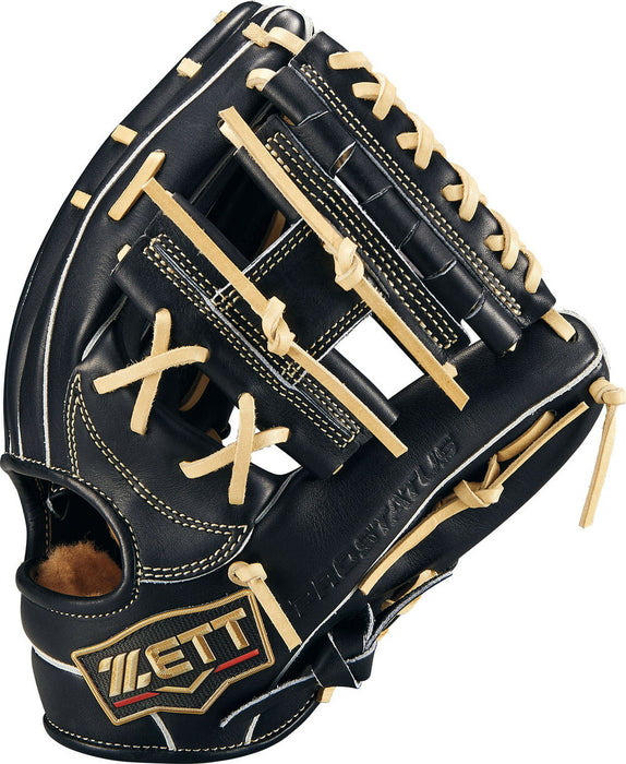 野球ゼットZETT軟式用グラブグローブプロステイタス25源田モデルBRGB565S