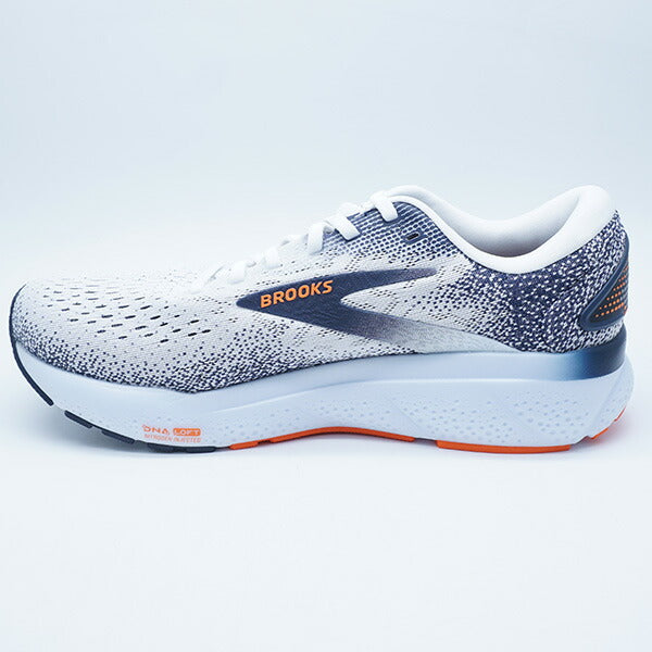 Ghost16 ブルックス BROOKS BRM4183-WOR ホワイト オレンジ ランニング