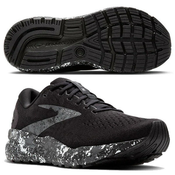 【ショップ限定エントリーでさらに+9倍】ブルックスBROOKSメンズランニングシューズGhost16ゴースト16マラソンジョギングブラックBRM4183