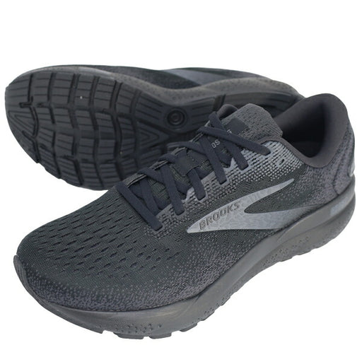 ブルックスBROOKSゴースト16Ghost16WIDEメンズランニングシューズブラック2EBRM4184-BLK